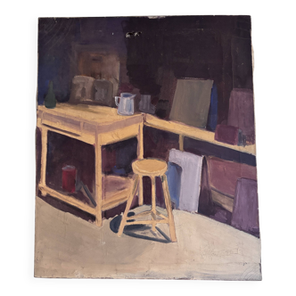 Peinture Atelier d'artiste