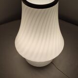 Lampe de table en verre de Murano « champignon ». Italie, années 1970.