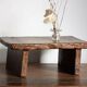 Tabouret repose pieds bois