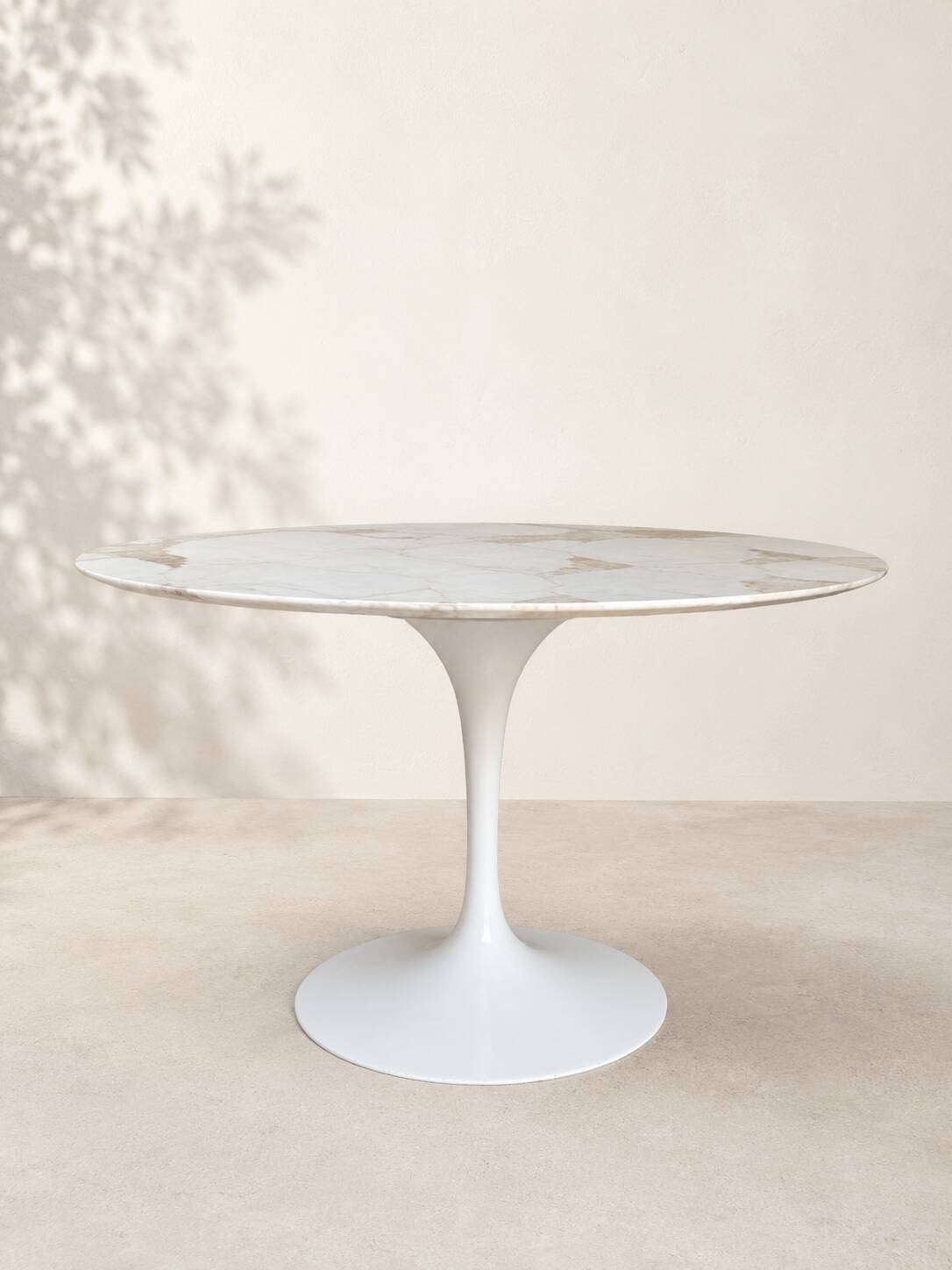 Table à manger Tulip Knoll International – Marbre – Ø 137 cm