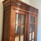 Walnut library louis Philippe XIXth century
