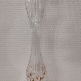 Ancient soliflore vase ancient crystal of Arques "Iris"