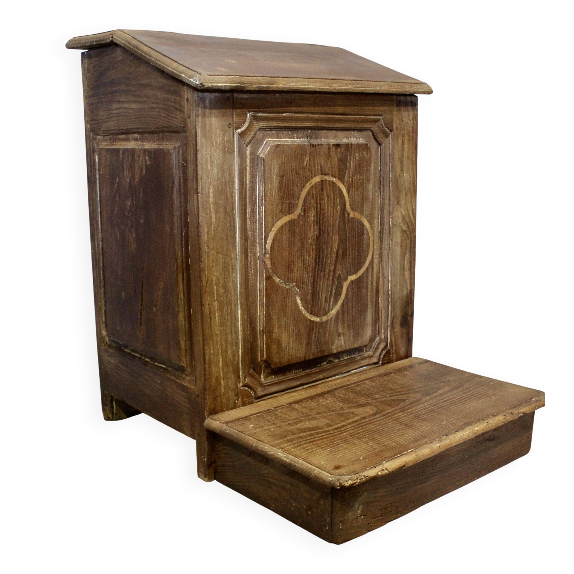19th Century Double-Sided Oak Oratory