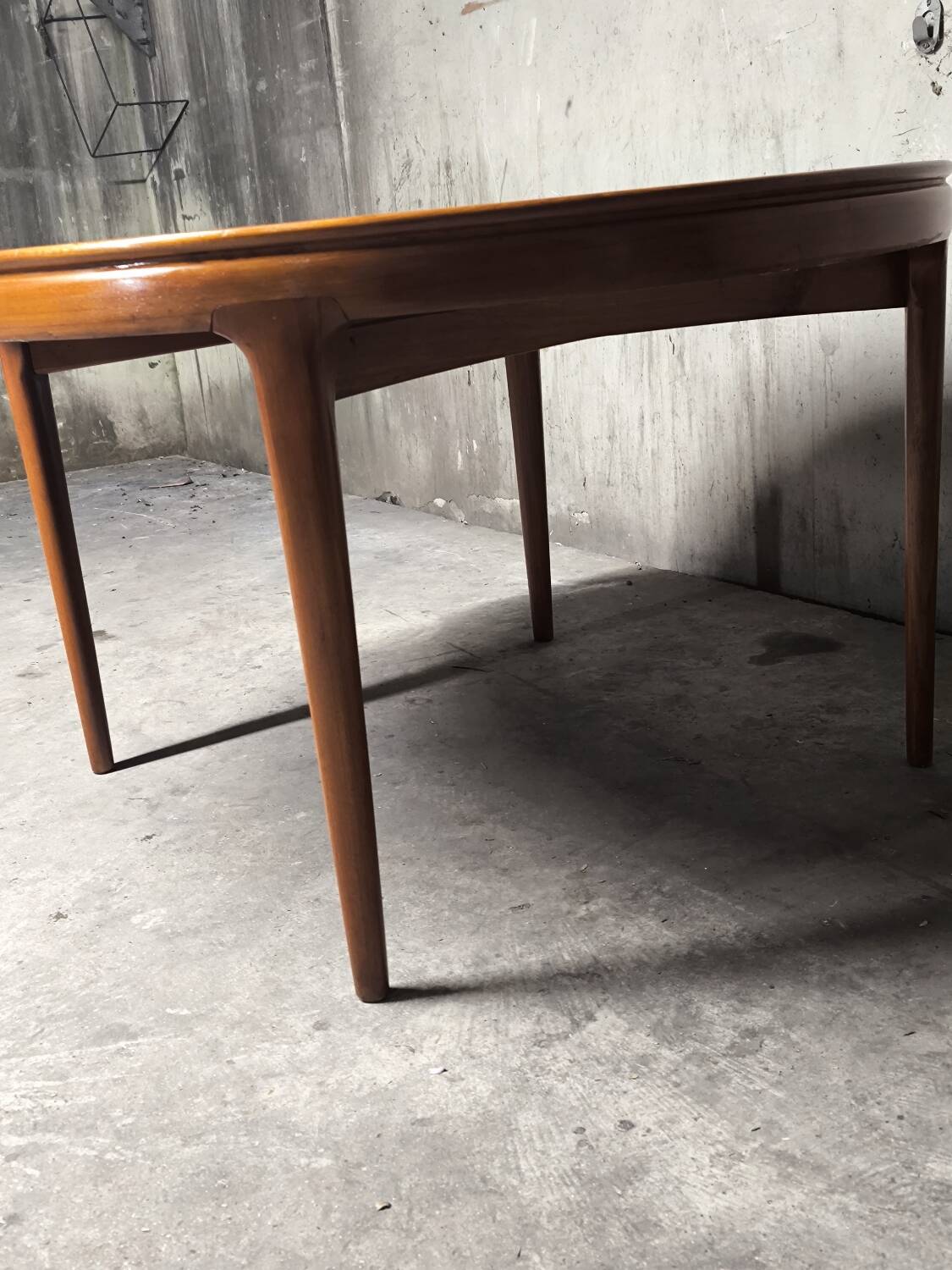 Vintage Scandinavian teak table from the 1960s by Johannes Andersen.