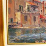 Martigues by robert laroche (1896-1974)