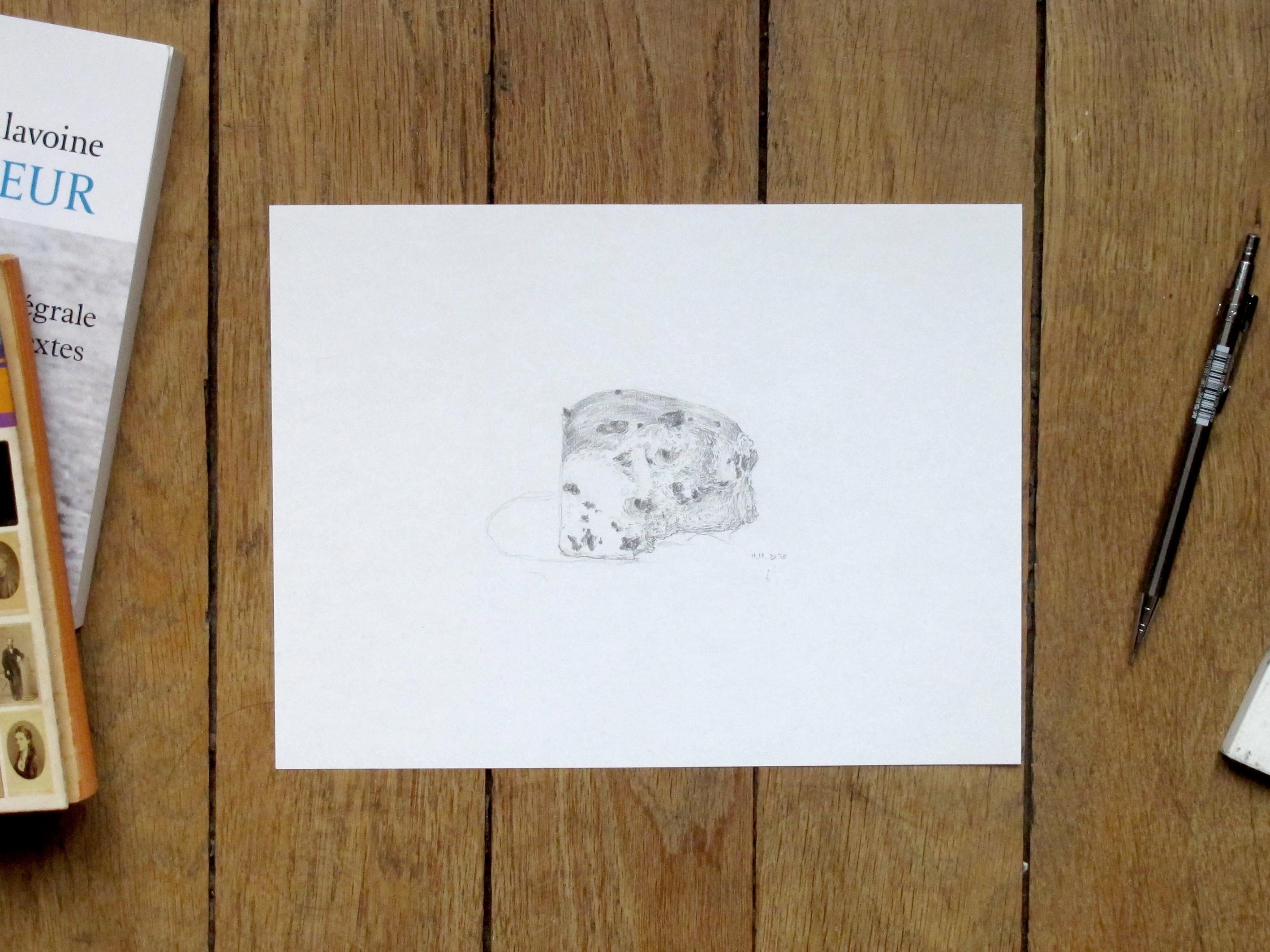 Brioche, dessin original