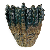 Vintage ceramic coral vase