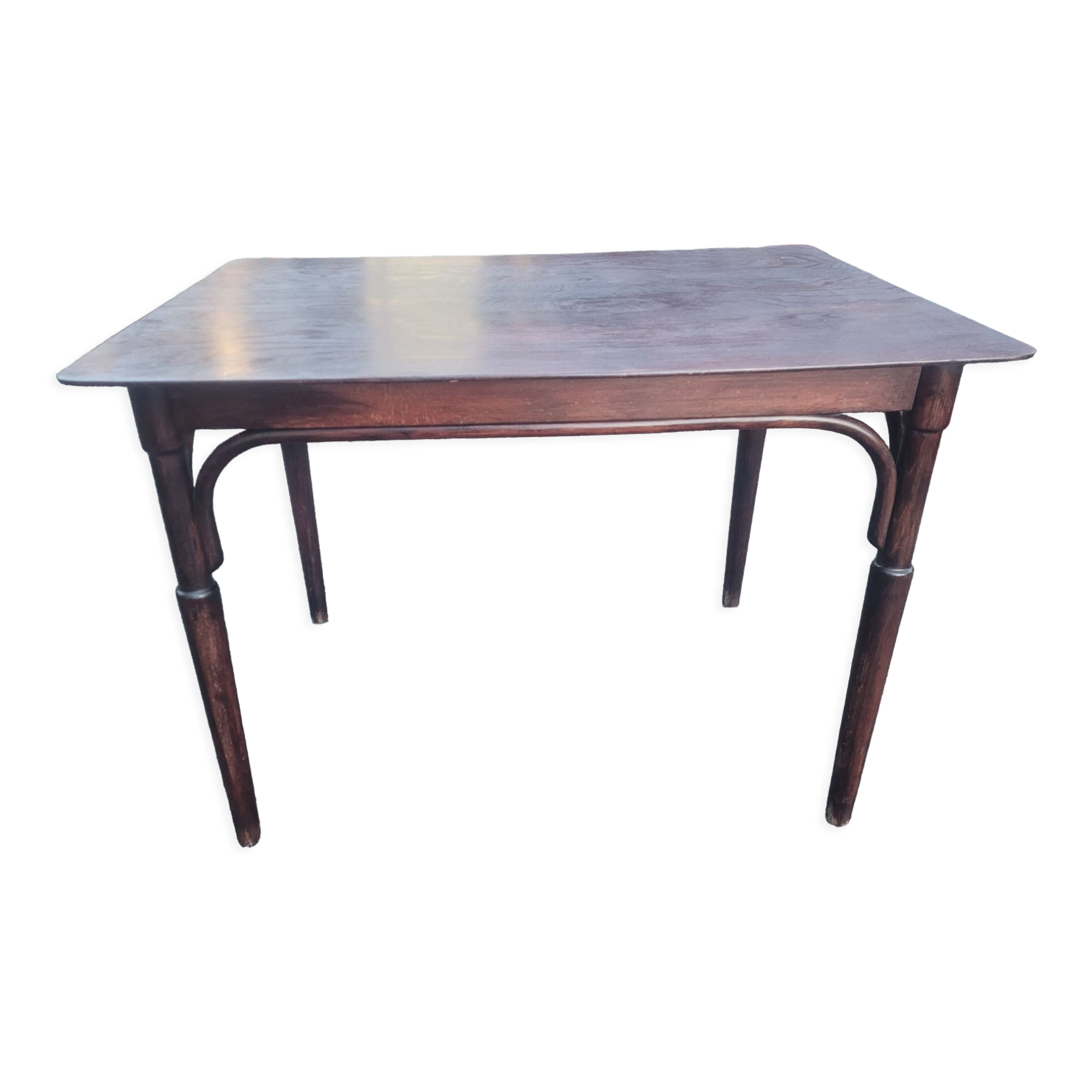 Thonet curved wood bistro table