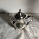 Vintage Viners Sheffield Silver Plated Teapot: Victorian Footed Pitcher