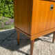 Vintage teak bedside tables from the 1970s.