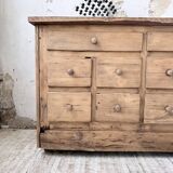 1950s workshop furniture in pine