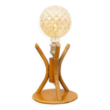 Bamboo Table Lamp, Spain, 1970s