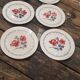 Lot 6 plates Digoin Sarreguemines model Cannes