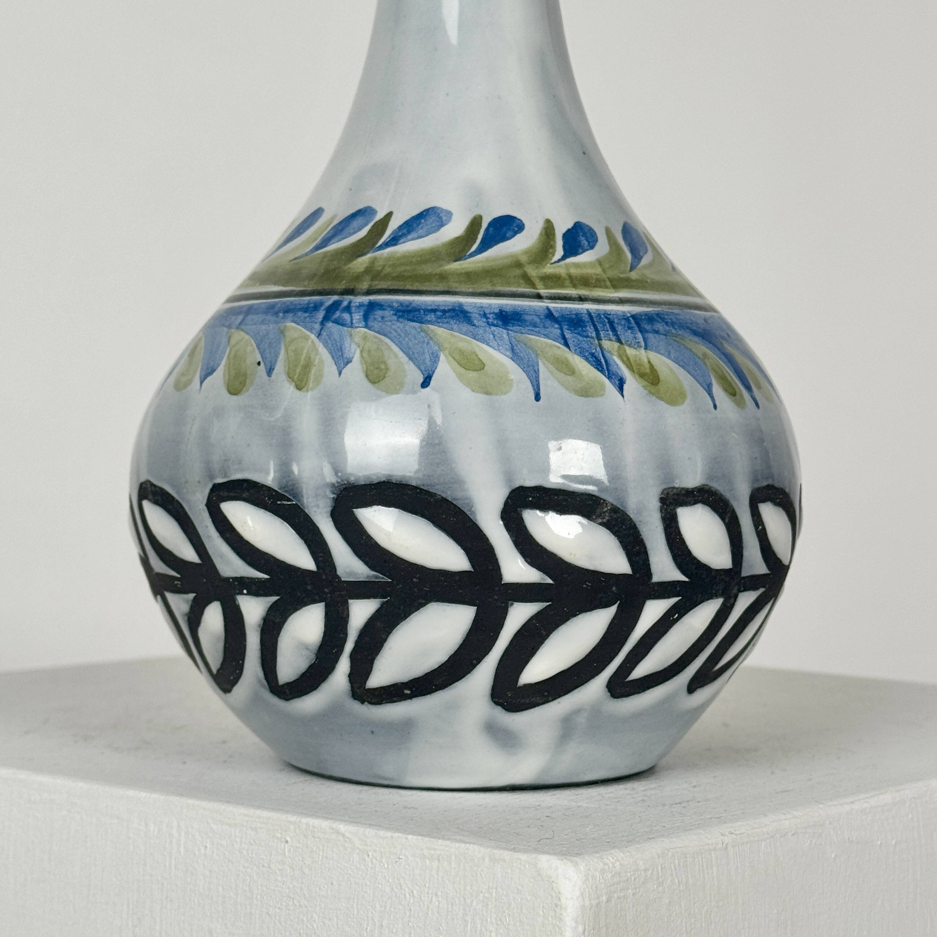 Ceramic bottle by Roger Capron, Vallauris, circa 1960