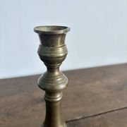 Large candelabrum / antique candlestick in brass – Louis XIV style