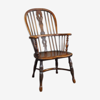 Chaise Windsor antique, début des années 1800