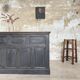 Solid wood counter