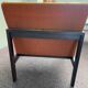 Pair of teak armchairs