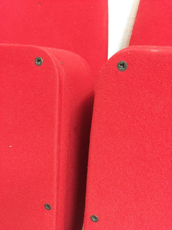 Red cinema seats