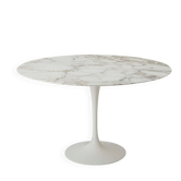 Table tulipe en marbre de Carrare