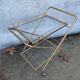 Folding rolling table, service