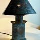 Heart Lamp Zinc Vintage