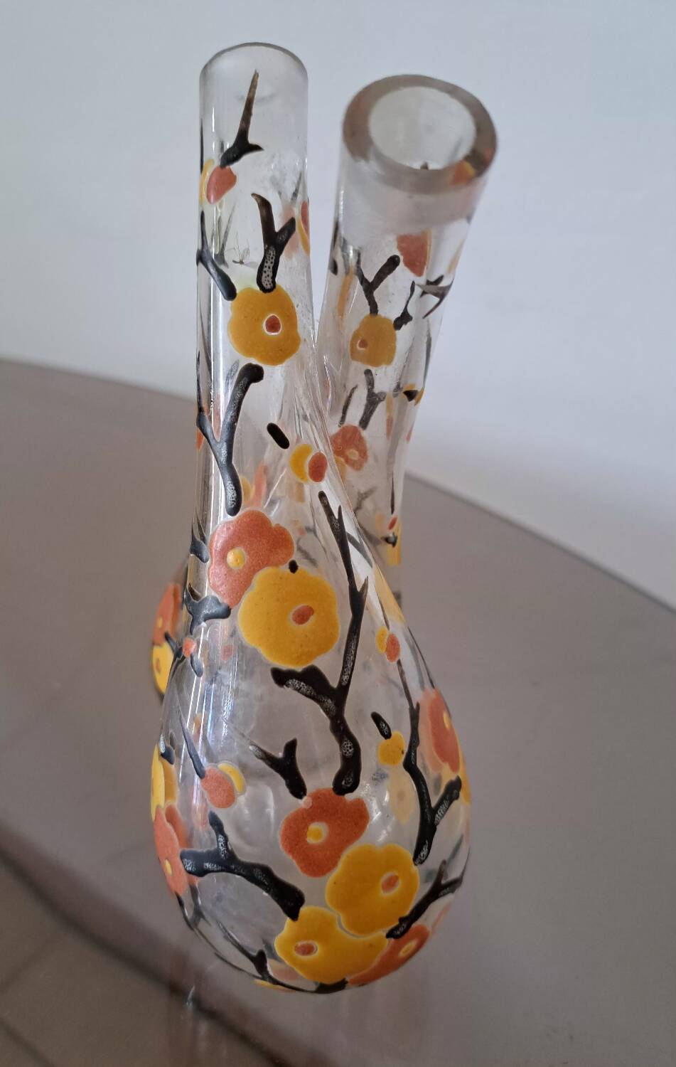 Small soliflore vase. Maison Delvaux Paris.