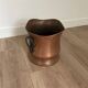 Old copper pot cover