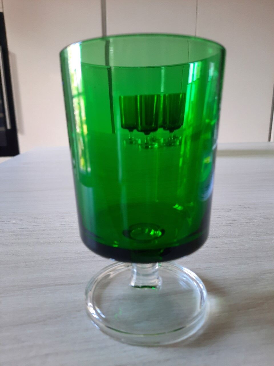 Set of 6 glasses 70s