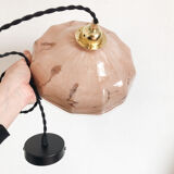 Marbled opaline suspension