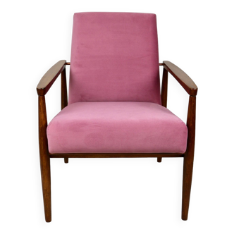 Fauteuil rose vintage, 1970s