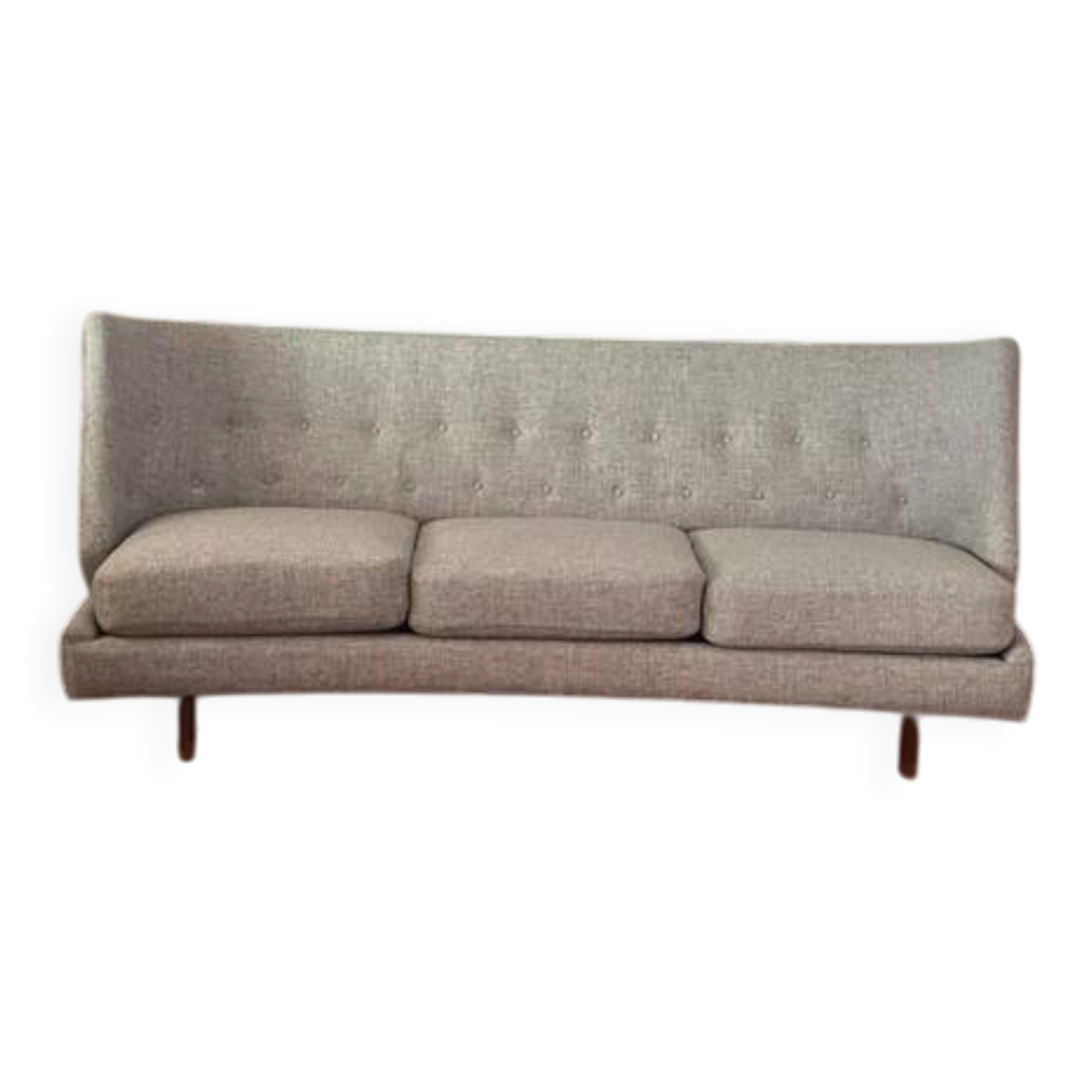 Danish three-seater sofa. Arne Wahl Iversen for Hans Hansen 1954.