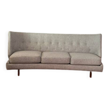 Danish three-seater sofa. Arne Wahl Iversen for Hans Hansen 1954.