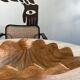 Coupe bénitier ancienne en bois sculpté