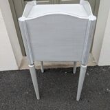 Painted and patinated bedside table