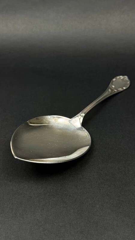 Cuillère à servir la glace Christofle Marly métal argenté neuve années 80