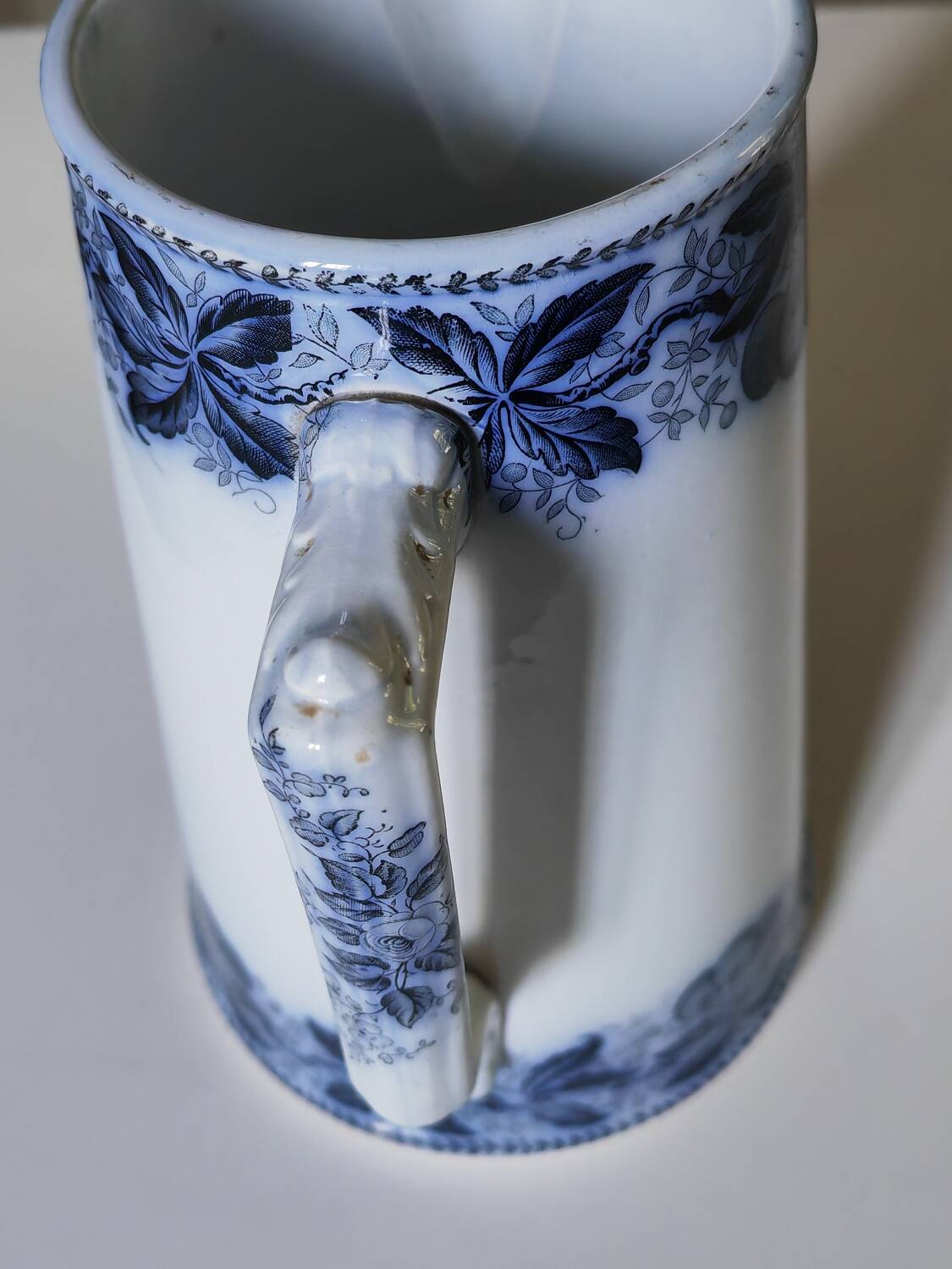 Badonviller pitcher in iron earth