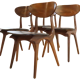 Set of 4 AWA dining chairs Louis van Teeffelen 'Ottersum'