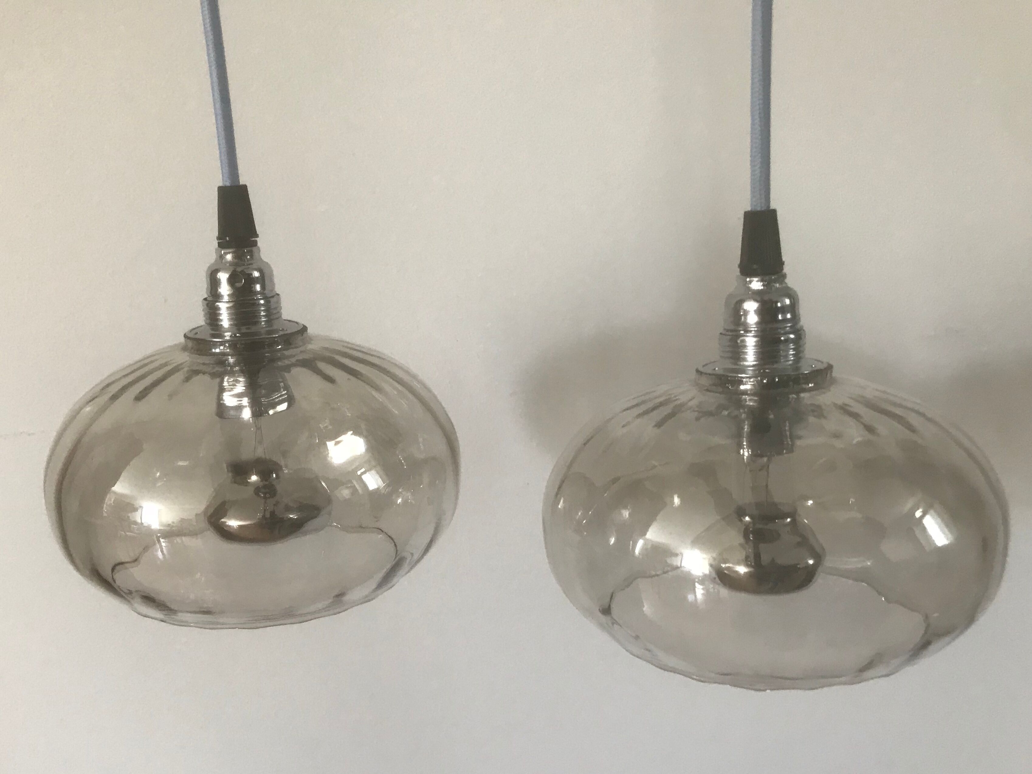 Lot of 2 original hand lamps