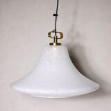 Hanging lamp bell in Murano glass