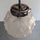 Art Deco frosted glass pendant light circa 1920