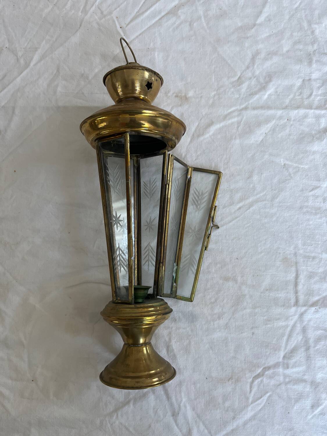 Set of 3 lantern candle holders