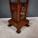 Large Cherry & Walnut Stool, Asian style – Early 20th century