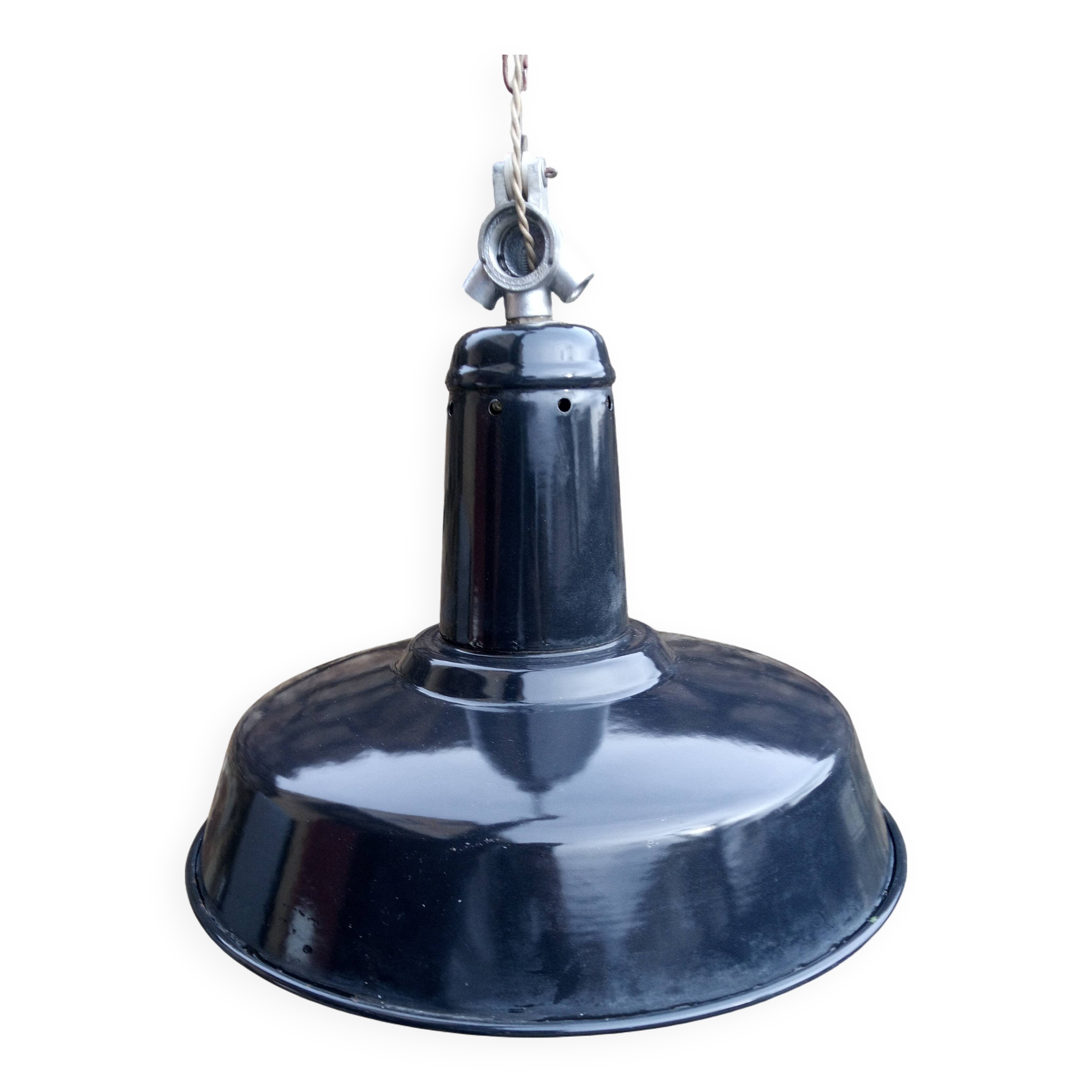 Industrial / factory suspension - Enamelled sheet metal - Ø 41.5 cm