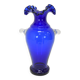 Art Czech Glass Vase, by Glasswork Novy Bor, 1950's.