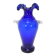 Art Czech Glass Vase, by Glasswork Novy Bor, 1950's.
