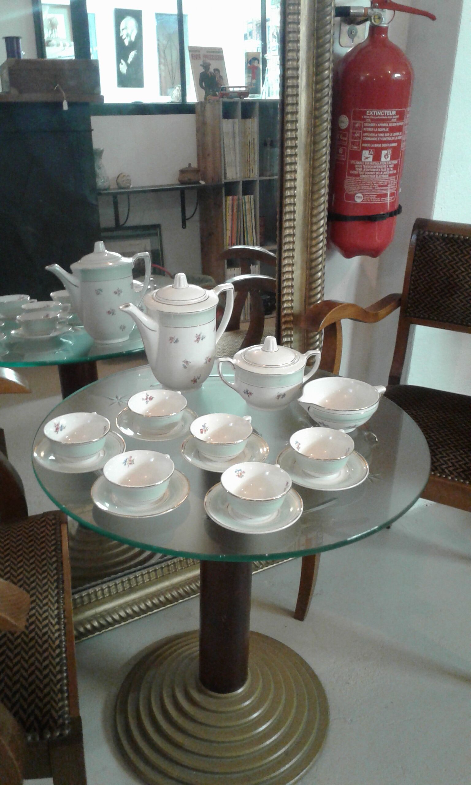 coffee service. faience .circa 50