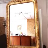 Old mirror Louis Philippe with pediment 142x81cm