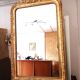 Old mirror Louis Philippe with pediment 142x81cm
