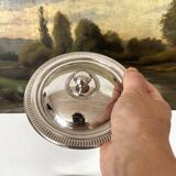 Stainless steel sugar bowl